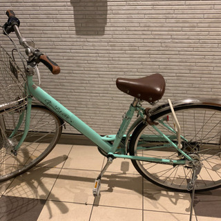 【ネット決済・配送可】自転車　女性向けカラー　
