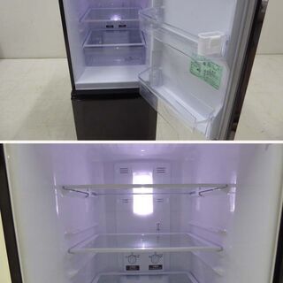 年中無休】 MR-P15E-S 2ドア MITSUBISHI 2019年製 冷蔵庫 146 MR-P15E