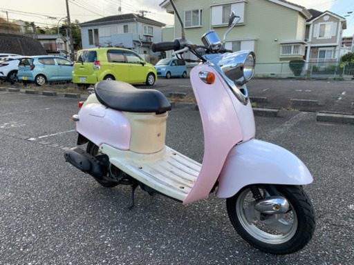 ヤマハ ビーノ 50 cc 原付 スクーター 2スト 実動 書類 カギあり