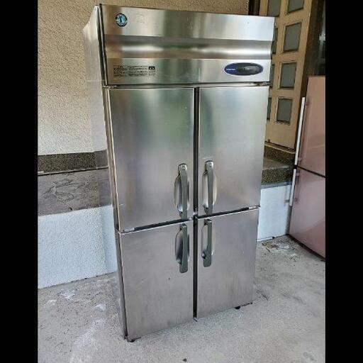 厨房機器セット HOSHIZAKI ホシザキ 業務用冷凍庫(2015年製)、SANYO サンヨー 台下冷蔵庫、シンク台、作業台