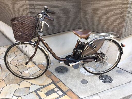 大容量8.9AhPanasonic　電動自転車　ビビDX　26インチ　電動自転車　電動アシスト自転車　1216④