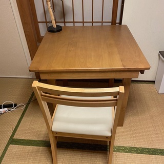 勉強机　椅子　テーブル　木製　デスク