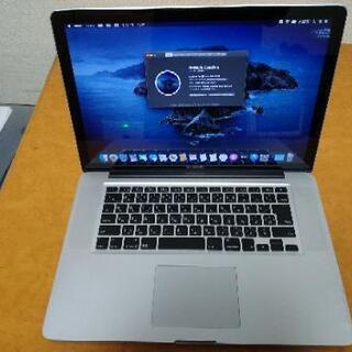 ⑱訳あり品 i7（2.7GHz）新品SSD500GB MacBookPro-15inchMid2012