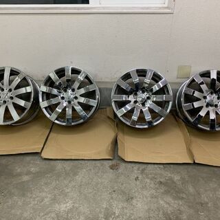 コズミック ヴェネルディ ツィンガー 18インチ 7.5J 5H +50 - タイヤ  