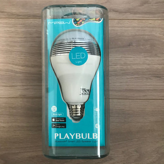 【PLAYBULB】LED電球型　Bluetoothスピーカー