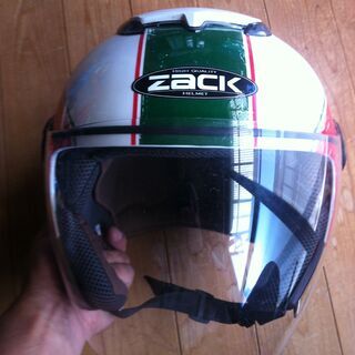 イタリアンカラーのジェットヘルメットサイズフリー！