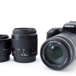 美品☆canon kiss x10標準&望遠&単焦点トリプルレンズセット