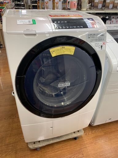 ヒタチ　ドラム式洗濯乾燥機　BD-SV110AL　11.0㎏　2017年製