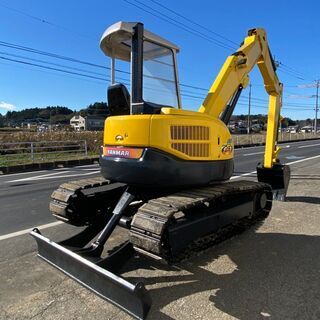 ヤンマー B6-3A 6tクラス 小旋回 倍速あり ロングアーム 油圧