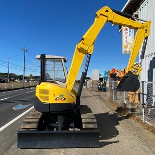 ヤンマー B6-3A 6tクラス 小旋回 倍速あり ロングアーム 油圧ショベル ユンボ バックホー　建設機械