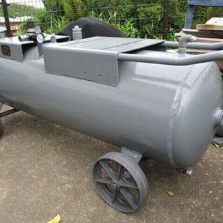 年末だけの大特価！！エアーコンプレッサー　サブタンク 大容量151L　塗装リフレッシュ品　 最高使用圧力16kg/cm2 中圧