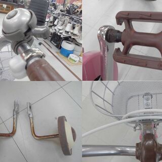 16インチ 自転車 POPN,TOWN 子供用自転車 補助輪付き ピンク 苫小牧西店