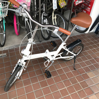 Contes du Jour コンテドジュール 折りたたみ自転車 16インチ 白