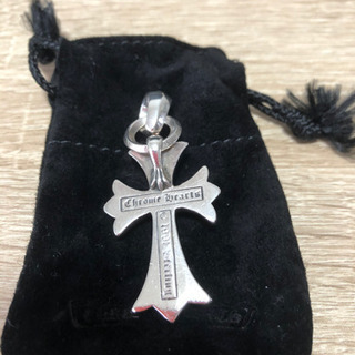 値下げ クロムハーツ CH クロス ペンダント スモール / プレーンベイル