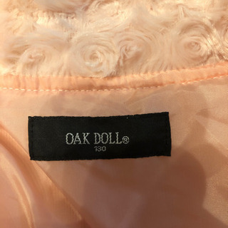 OAK DOLL 薔薇柄 モコモコジャケット 130cm 未着用 − 福岡県