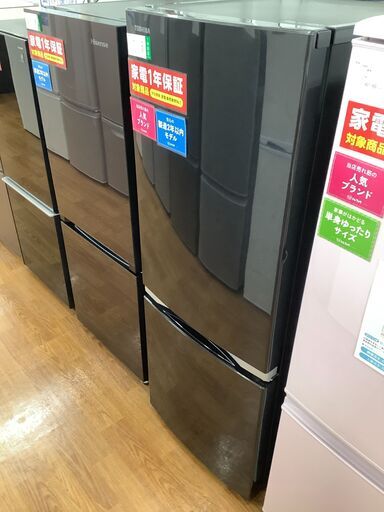 TOSHIBA 東芝　2ドア冷蔵庫　GR-P15BS　2019年製　【トレファク　川越店】