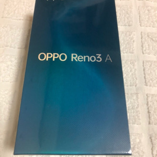 新品未開封　OPPO Reno3 A Y!mobile SIMロ...