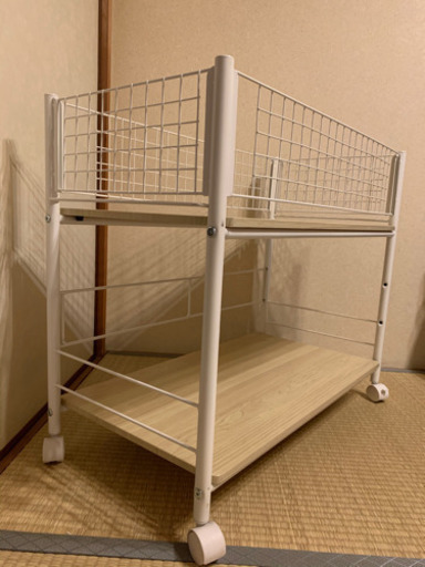 山善 押入れ収納キャスター付きラック Mamesyaaan 南草津の家具の中古あげます 譲ります ジモティーで不用品の処分