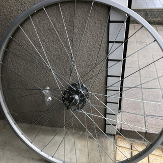 自転車の後輪