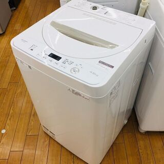 トレファク鶴ヶ島店】SHARP(シャープ) ES-GE4D-C 4.5kg全自動洗濯機