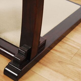 4130 MORISHIGE モリシゲ  6脚セット 風間 花梨 スリ漆塗　渕：雷紋入り 1脚 98,175円の品 座椅子  愛知県岡崎市 直接引取可