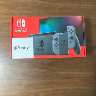 新品未開封★Switch 任天堂スイッチ本体　グレー　ニンテンドウ
