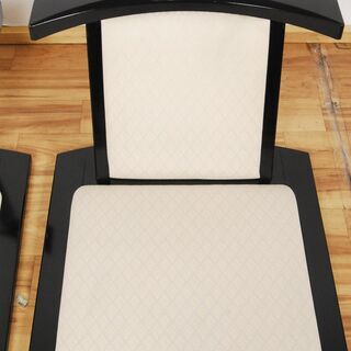 4132 MORISHIGE モリシゲ 2脚セット 水葉 樺材 漆塗り 座椅子 1