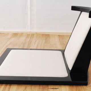 4134 MORISHIGE モリシゲ  4脚セット 水葉 樺材 漆塗り 座椅子 1脚 84,240円の品   和家具 67×60×41.5cm 座面48.5×49.5cm 愛知県岡崎市 直接引取可