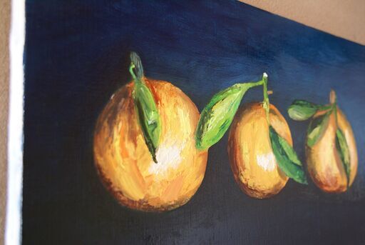 みかん油絵 絵画直筆 Angstrom 田辺のその他の中古あげます 譲ります ジモティーで不用品の処分