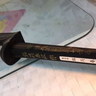 税込み410.000円　銘苅春政氏作　黒檀蛇皮本張三線「ゆな型」