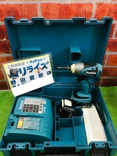 マキタ makita TD135D 充電式インパクトドライバー【リライズ野田愛宕店】【中古】管理番号：ITISZKBLHWHG