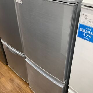 SHARP　シャープ　2ドア冷蔵庫　SJ-D14B-S　2016年製　【トレファク　川越店】 SHARP シャープ 2ドア冷蔵庫 SJ-D14B-S 2016年製 【トレファク 川越店