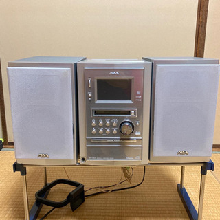 【ジャンク】AIWA  MD/CD/FM/カセット ミニコンポ