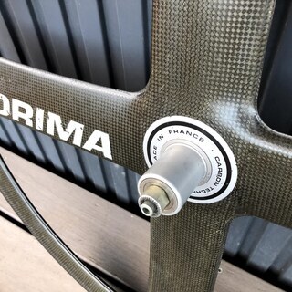 （取りに来てくれる方優先）コリマ カーボンホイール  前後セット 