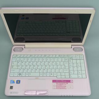 送料無料 新品SSD240GB ピンク ノートパソコン 中古良品 16型 東芝 TX