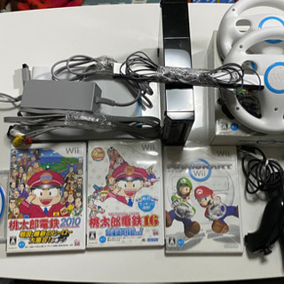 【本日15000円にお値下げ中】Wii 本体 セット 桃太郎電鉄...