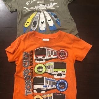 電車　半袖　Ｔシャツ　100cm