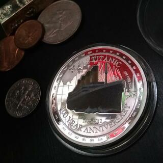 希少　タイタニック　シルバーの豪華な記念コイン