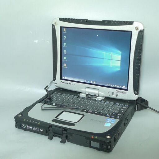 送料無料 タッチ機能 タフブック 中古良品 10.1型 Panasonic CF-19AW1ADS 第2世代Core i5 4GB 320GB 無線 Windows10 Office