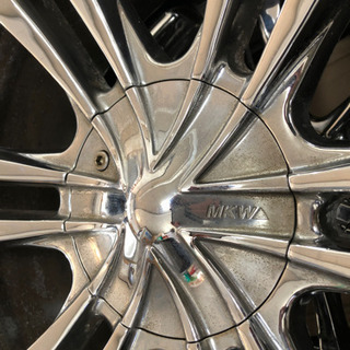 MKW 20インチ［MK-12Chrome］8.5Jx20+34 114.3-5H/120-5Hエクスプローラー・ハリアー・BMW