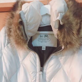 最終値下げしました。COACHダウンロングコート