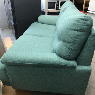 ニトリ 3人掛け 布張りソファー 使用期間短い 良品 【公式通販】