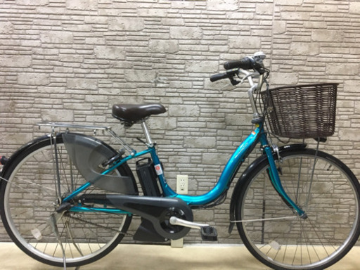 新春SALE 東京23区配達無料　新基準　ヤマハ　パスナチュラ　6.2Ah リチウム 電動自転車 中古 YAMAHA☆PAS