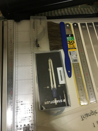 12.22まで取引 建築士用品 a2平行定規 製図板 全19点