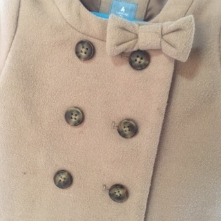 Baby Gapノーカラーコート70cm Yuko 折尾のキッズ用品 子供服 の中古あげます 譲ります ジモティーで不用品の処分