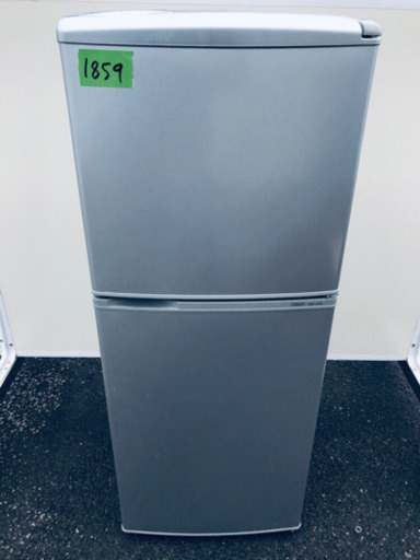 ①1859番AQUA✨ノンフロン冷凍冷蔵庫✨AQR-141B‼️