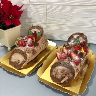 空席あり クリスマスケーキ ブッシュドノエルレッスン Kyoko 近鉄八尾のお菓子の生徒募集 教室 スクールの広告掲示板 ジモティー