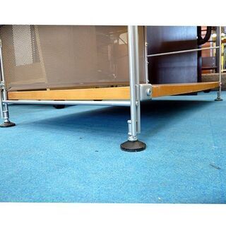 〇【無印良品 ステンレスユニットシェルフ 幅84cmタイプ 3段】棚 MUJI