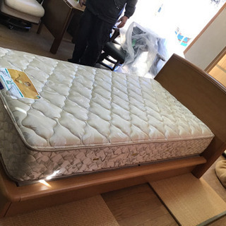 中古 フランスベットシングル 引き出し付き①