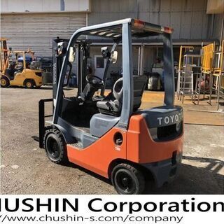 1トン 低稼働 エンジンフォークリフト 1t 1.0t トヨタ 関東輸送費無料 